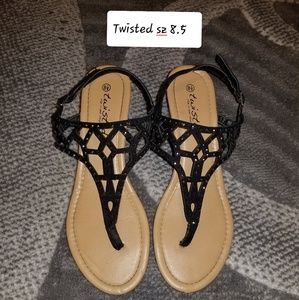 SOLD TWISTED SANDALS